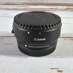 Canon Mount Adapter EF-EOS M in Black with Red Accent